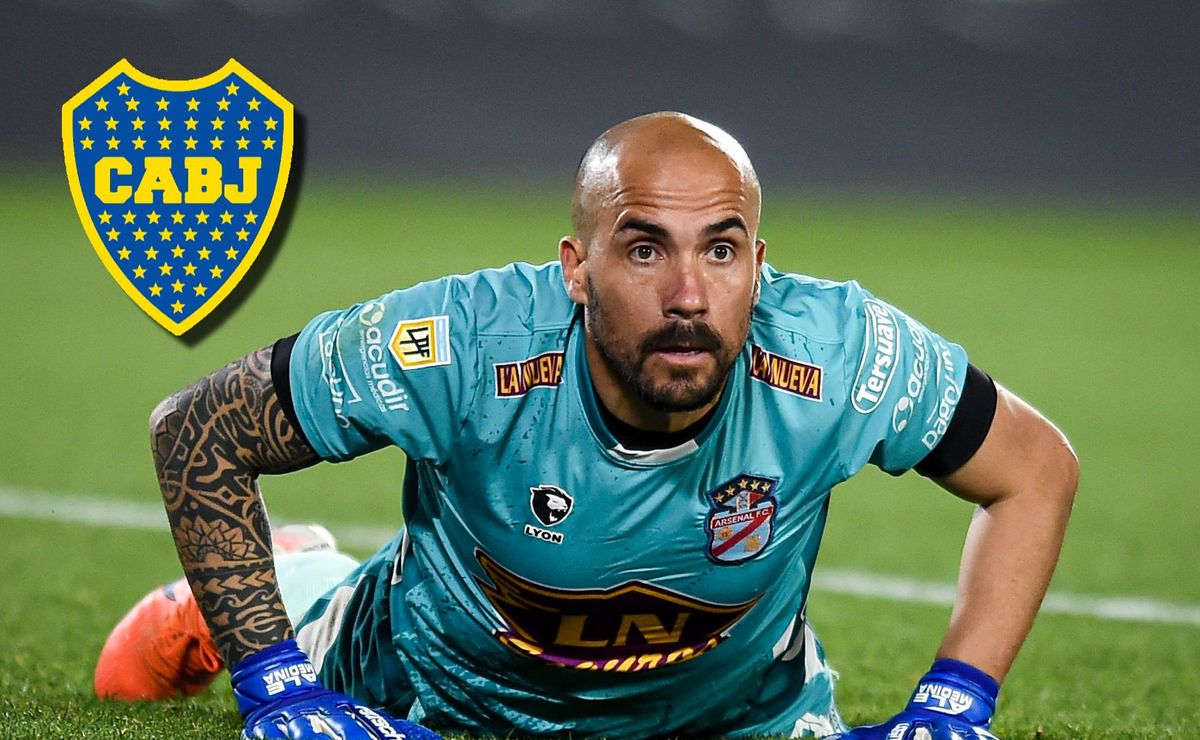 El arquero de Arsenal reveló cómo es ser rival de Boca en La Bombonera