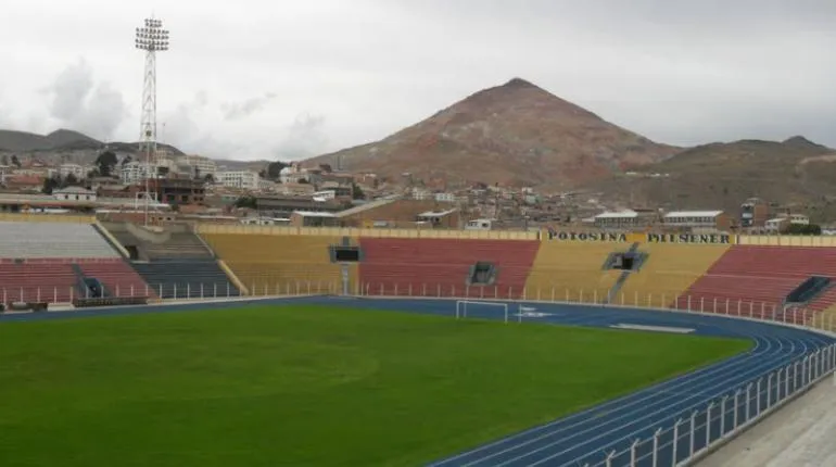 El estadio de Nacional Potosí.